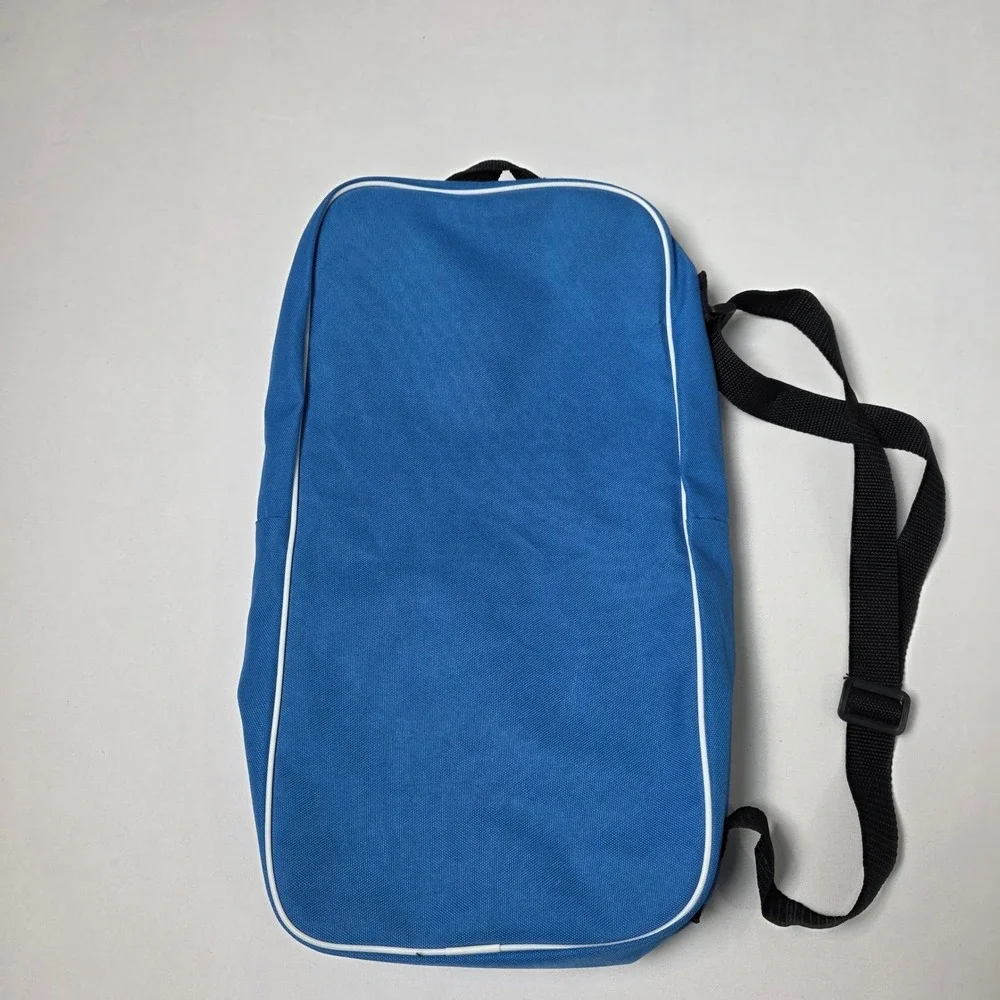 Panelsound Carrying Case ONLYMedium Blue Canvas Mesh Pocket Adjustable Strap